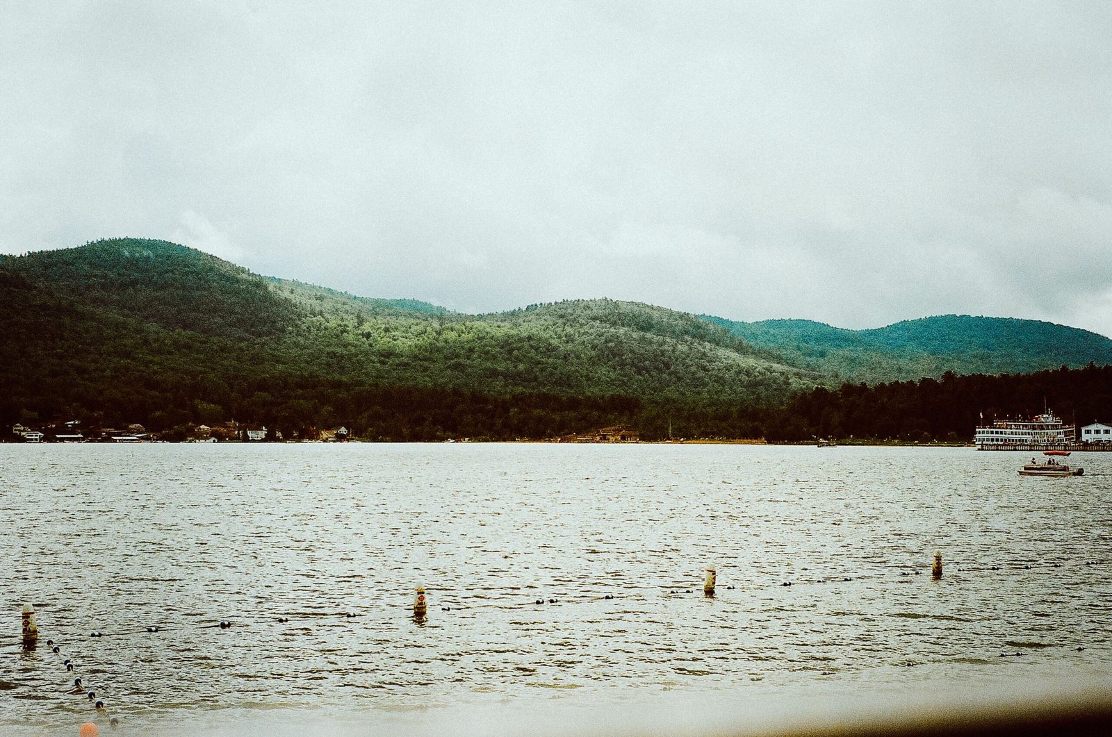 Overview city Saranac Lake
