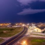 Overview city of Avon Hatteras Island