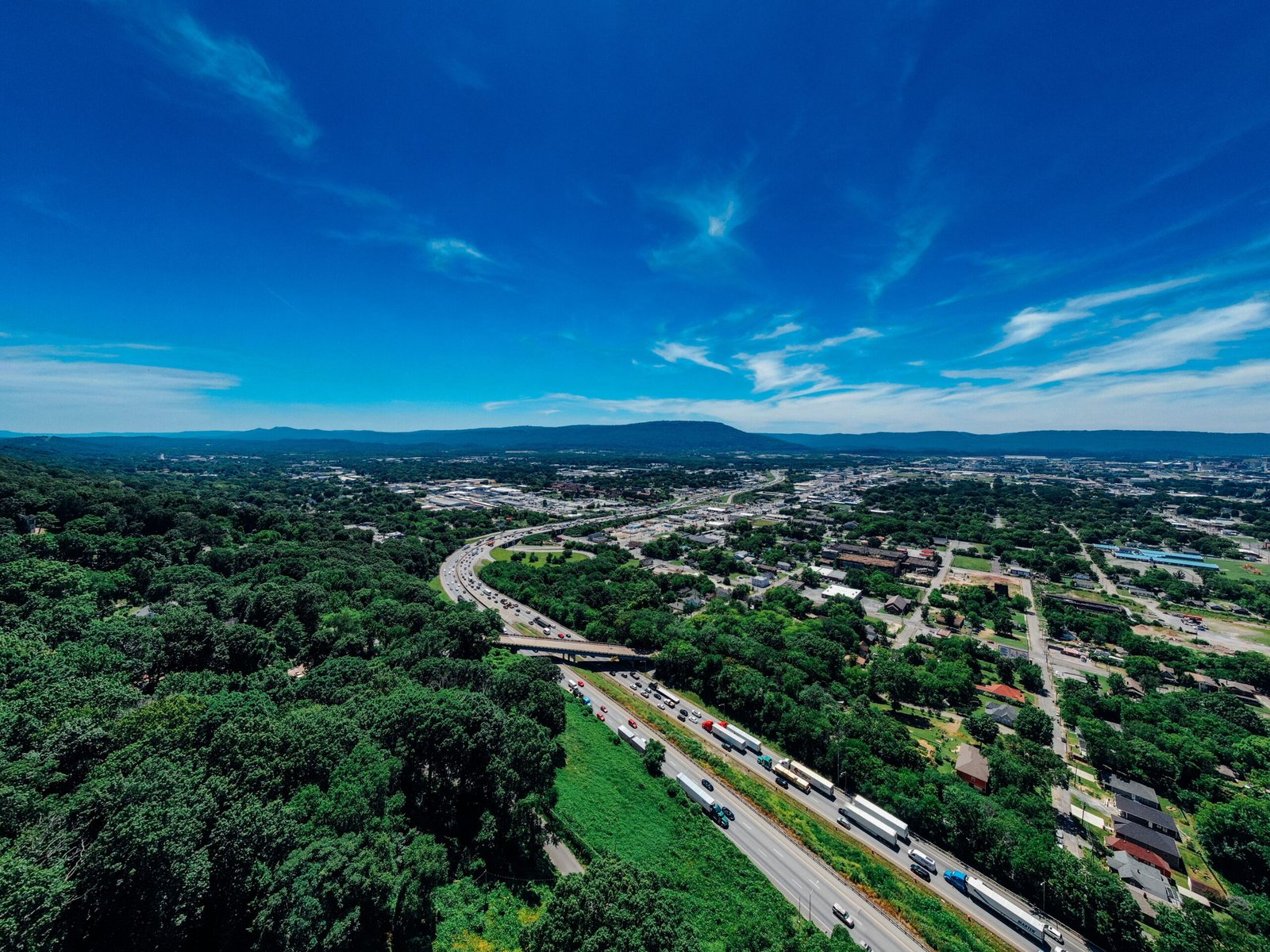 Overview city of Branson Missouri