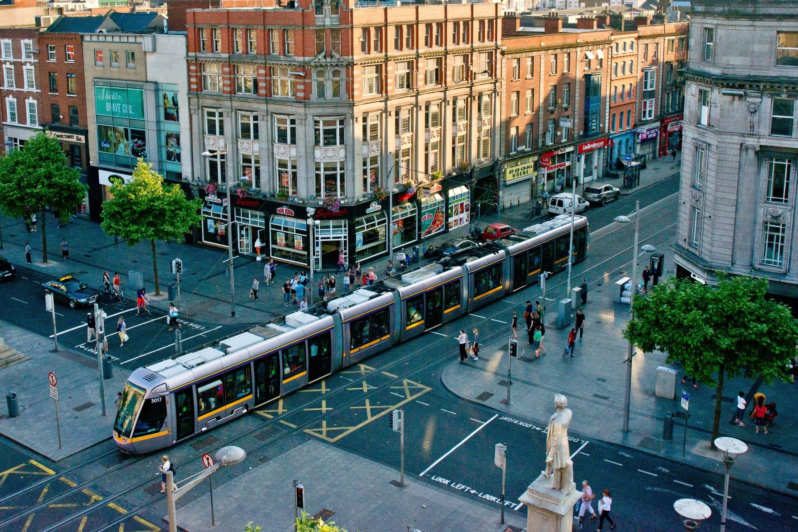 Overview city of Dublin
