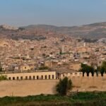 Overview city of Fes Morocco