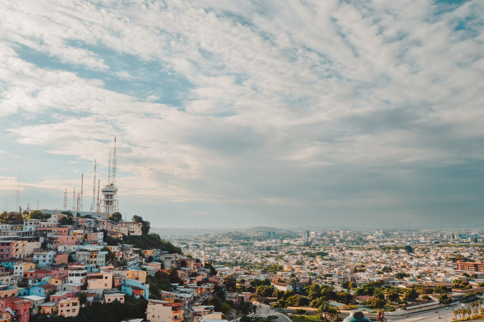 Overview city of Guayaquil