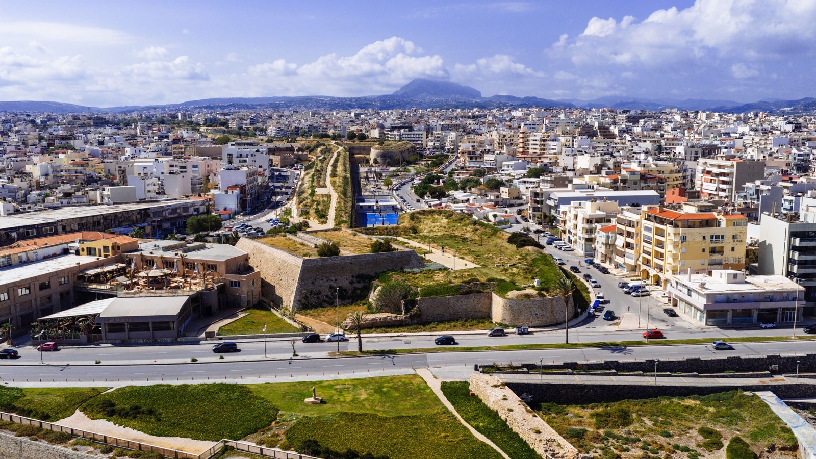 Overview city of Heraklion
