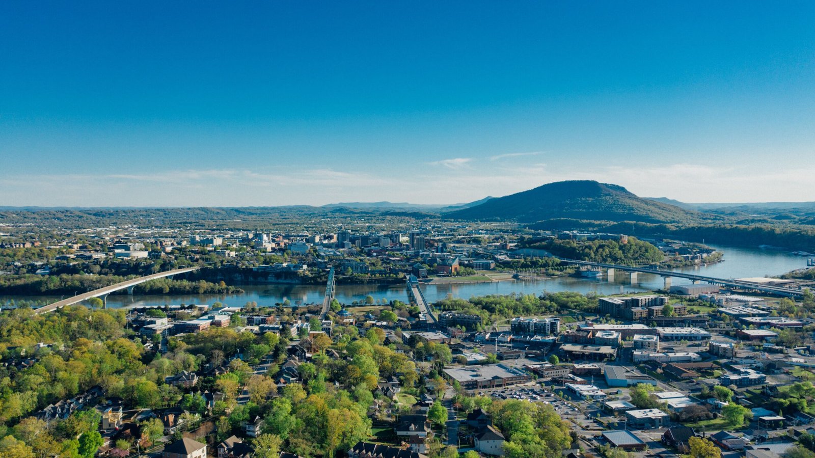 Overview city of Kingsport TN