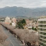 Overview city of Mendoza Argentina