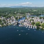 Overview city of Meredith New Hampshire