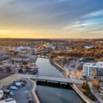 Overview city of Moline Illinois