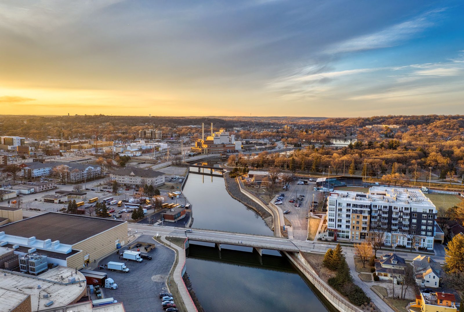Overview city of Moline Illinois