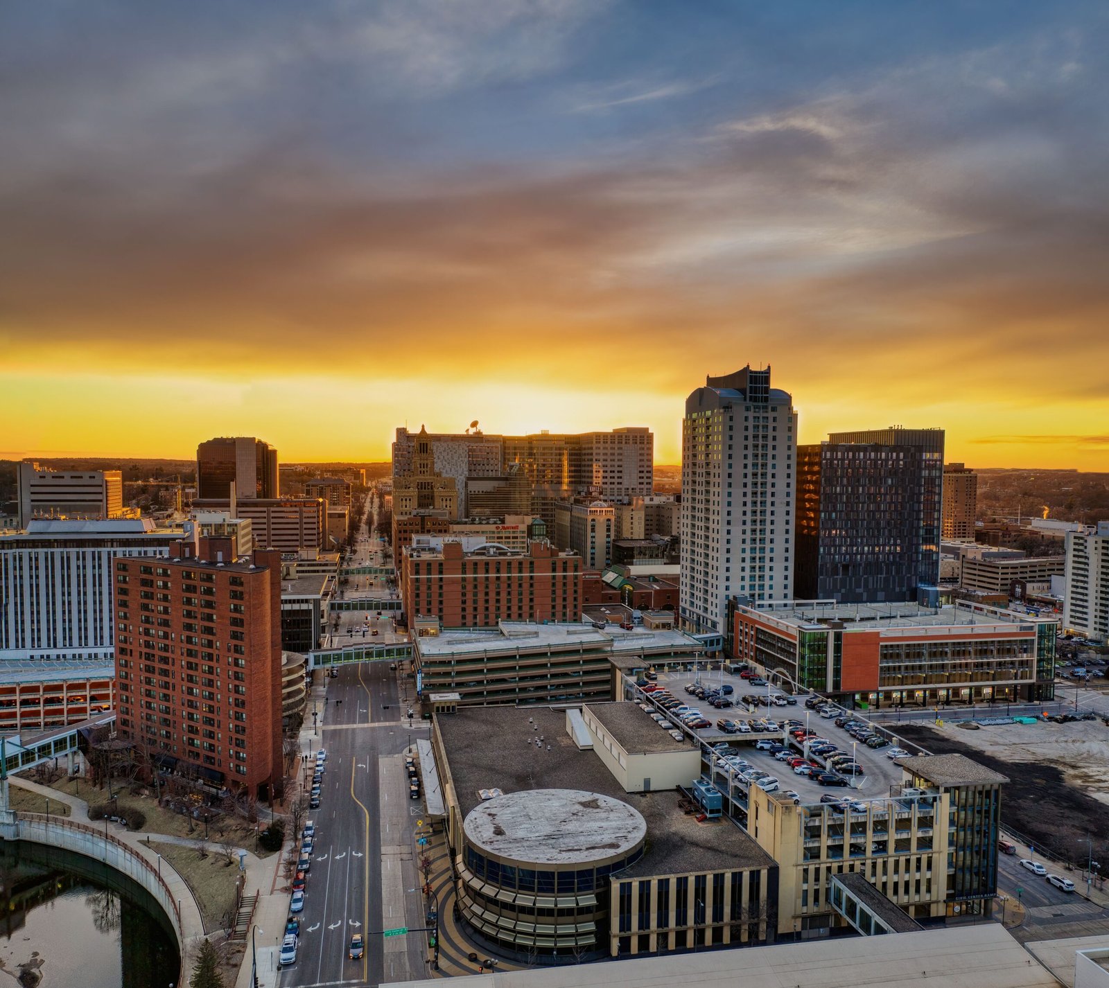 Overview city of Omaha