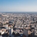 Overview city of Pomona, California