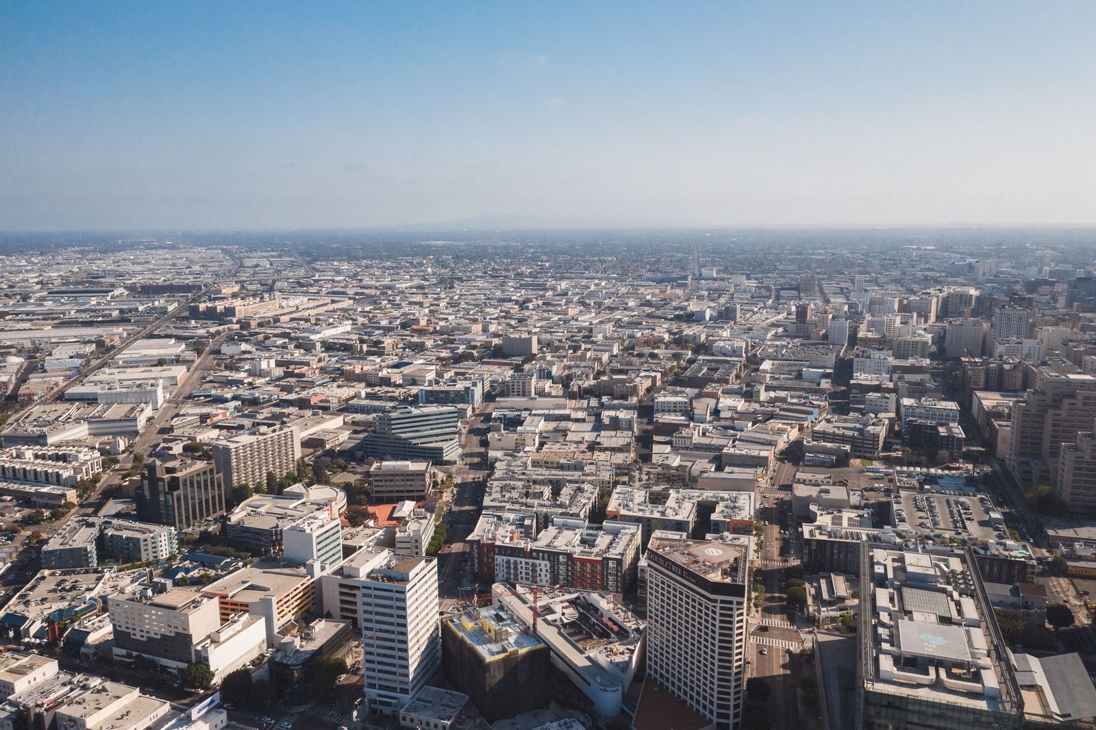 Overview city of Pomona, California