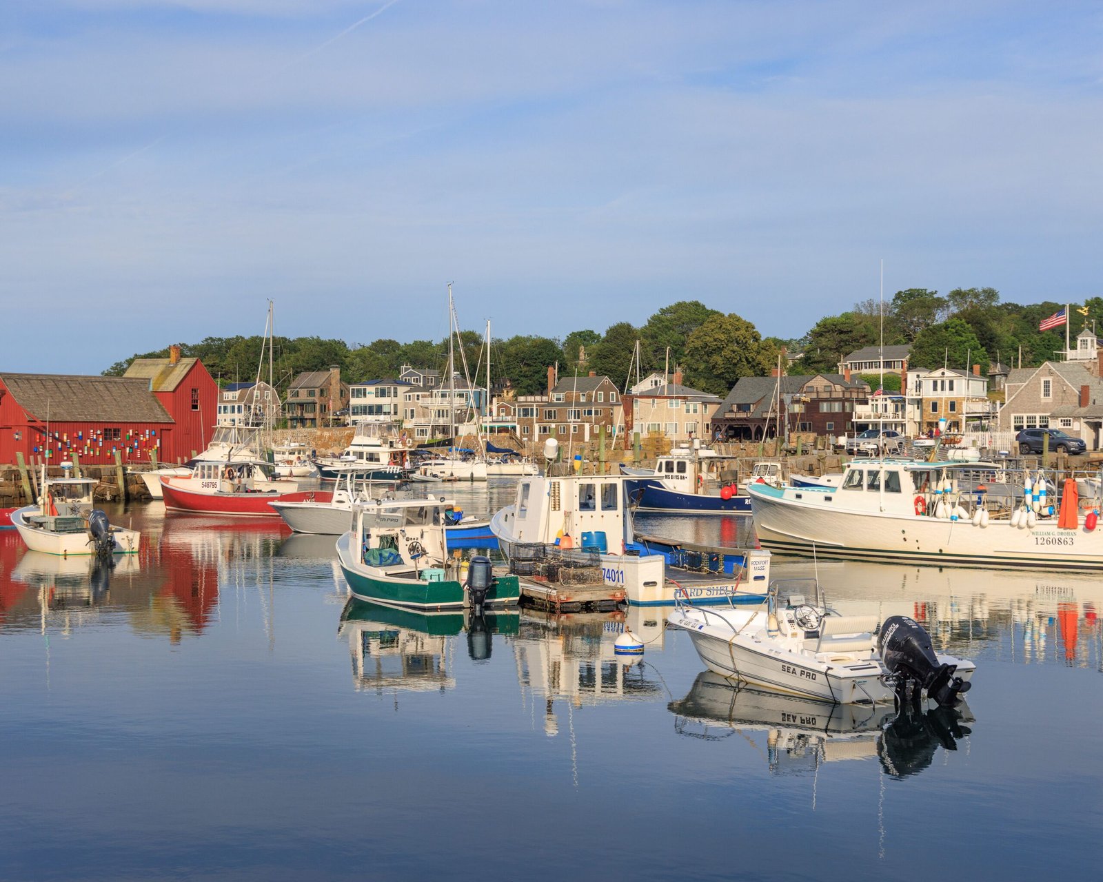 Overview city of Rockport Maine