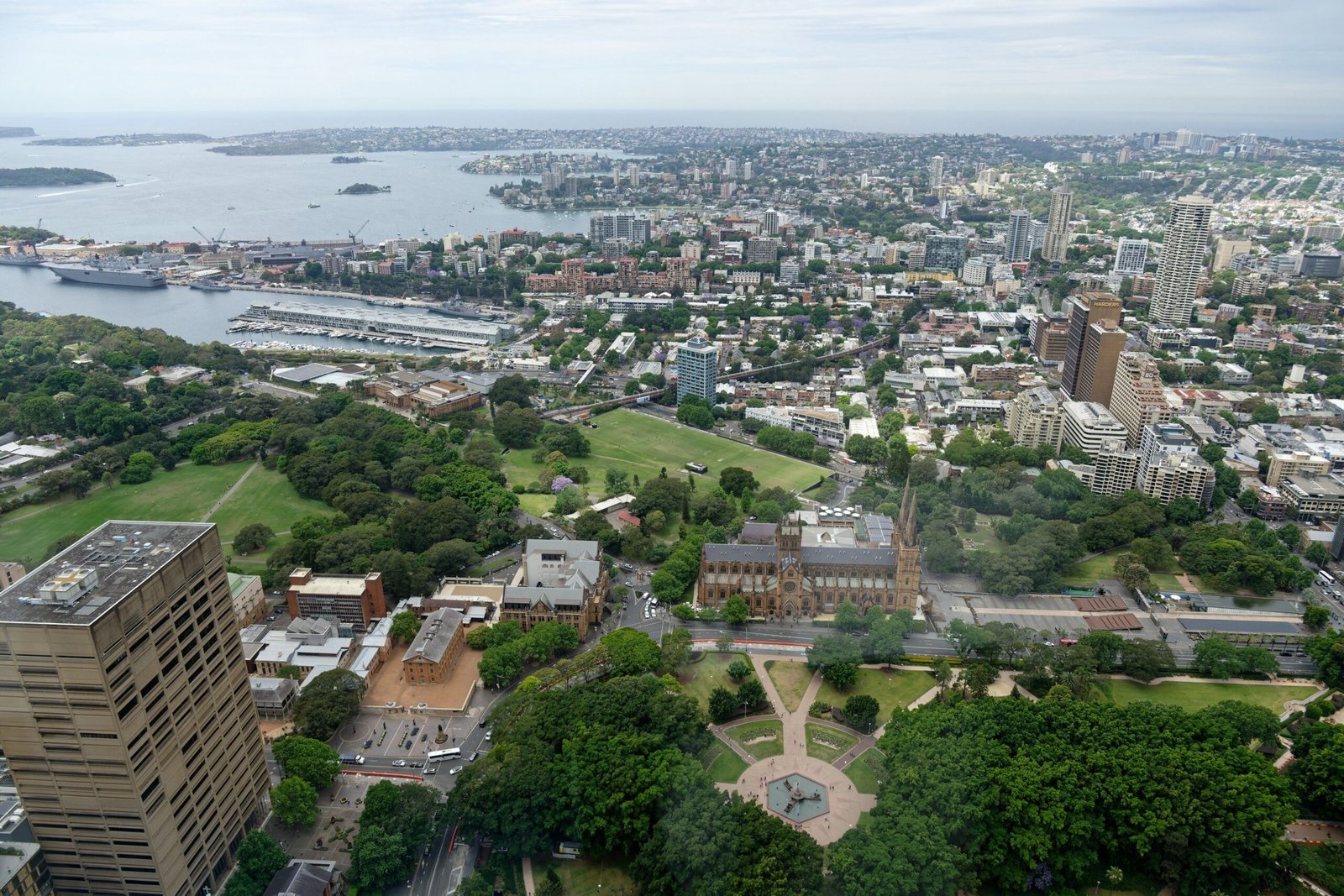 Overview city of Sydney