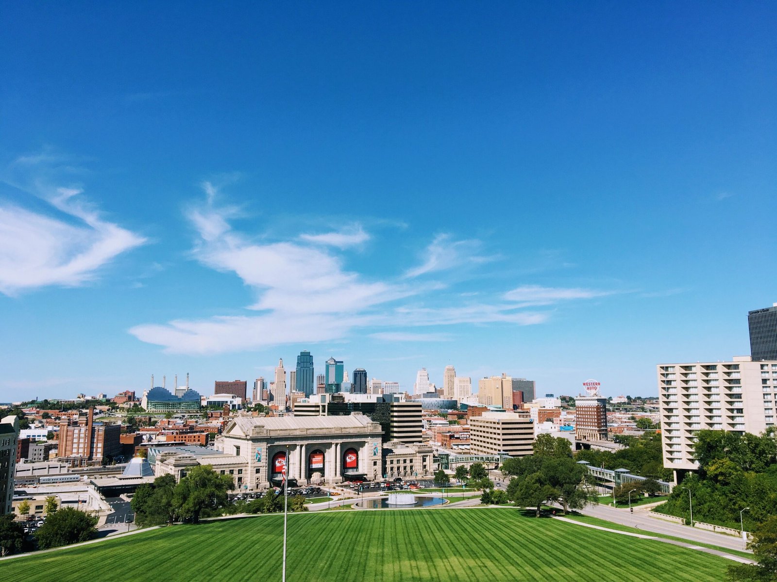 Overview city of Topeka Kansas