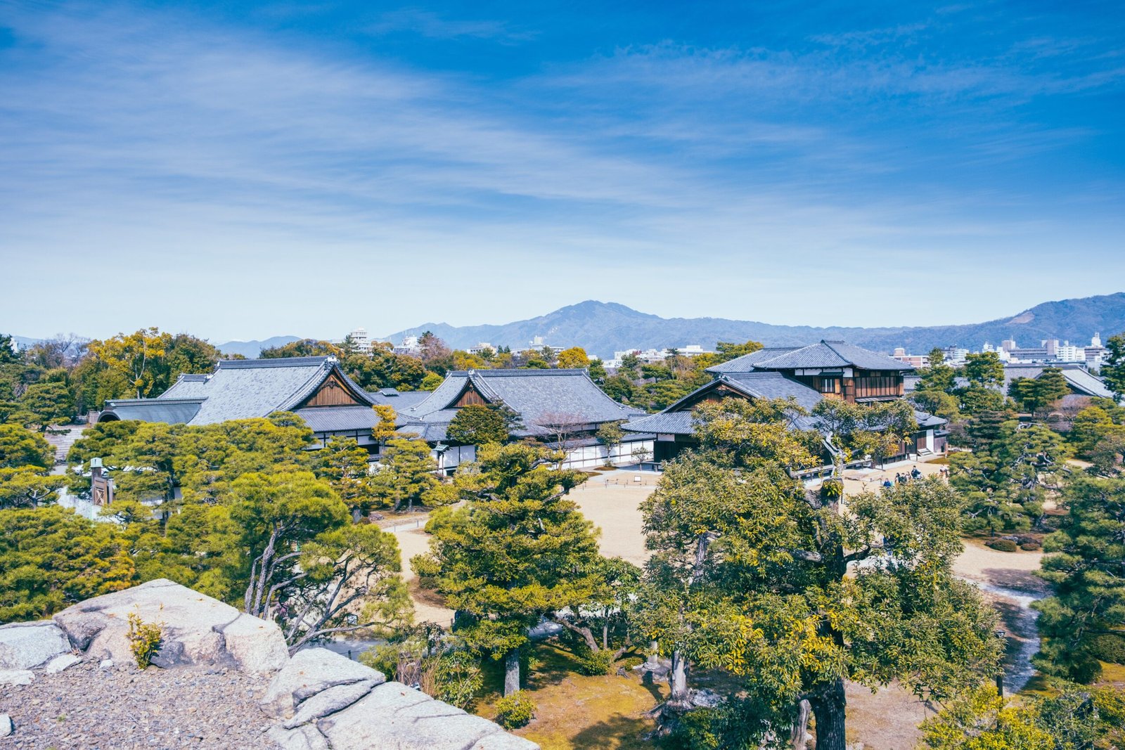 Overview city of Narita Japan
